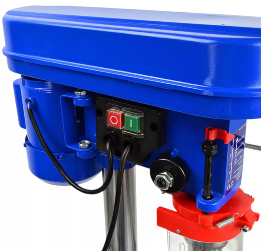 Trapano da banco350W a colonna 580-2650RPM MLR-BD013 mandrino a cremagliera 13mm