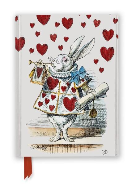 Notebook A5 con chiusura magnetica – Alice's Adventures in Wonderland: White Rabbit