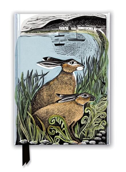 Notebook con chiusura magnetica – Angela Harding: Rathlin Hares