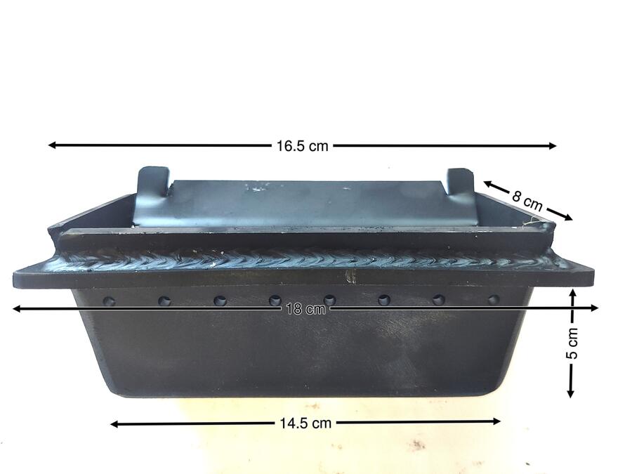 BRACIERE COMPLETO COMPATIBILE IN LEGA  DI FERRO  PER STUFE MODELLO MAYA 10/14/18/24 KW