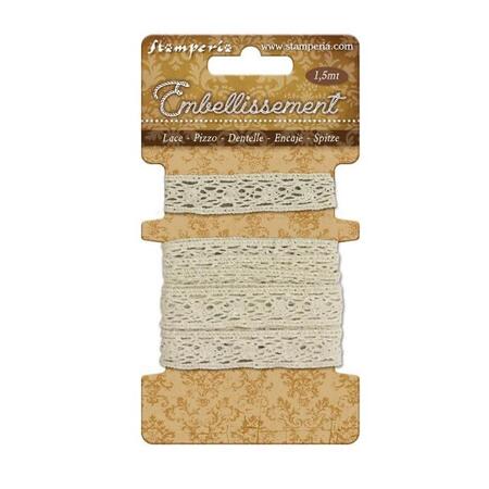 Conf 1 pizzo cotone m 1,5
