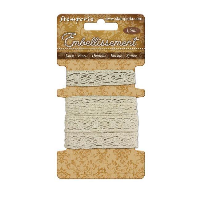 Conf 1 pizzo cotone m 1,5