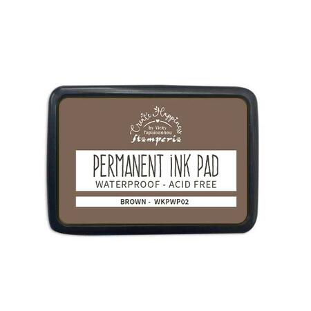 Create Happiness Permanent Ink Pad Brown