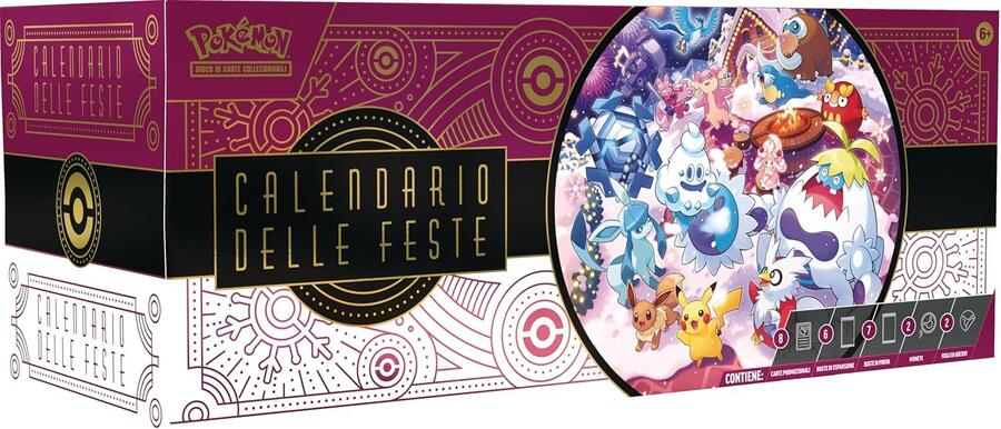 Pokèmon calendario delle feste 25 giorni di sorprese - 10032