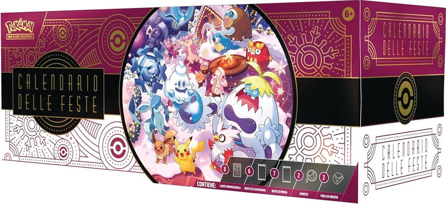 Pokèmon calendario delle feste 25 giorni di sorprese - 10032