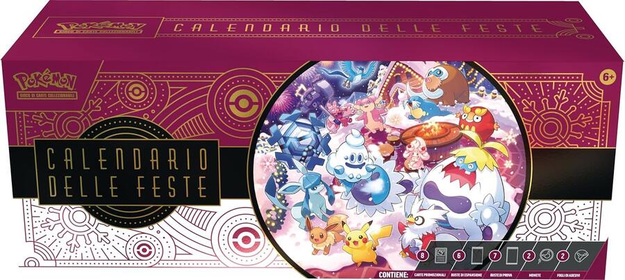 Pokèmon calendario delle feste 25 giorni di sorprese - 10032