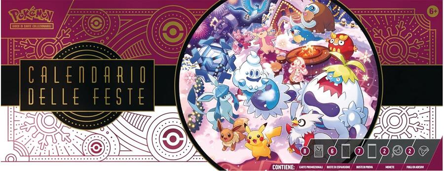 Pokèmon calendario delle feste 25 giorni di sorprese - 10032