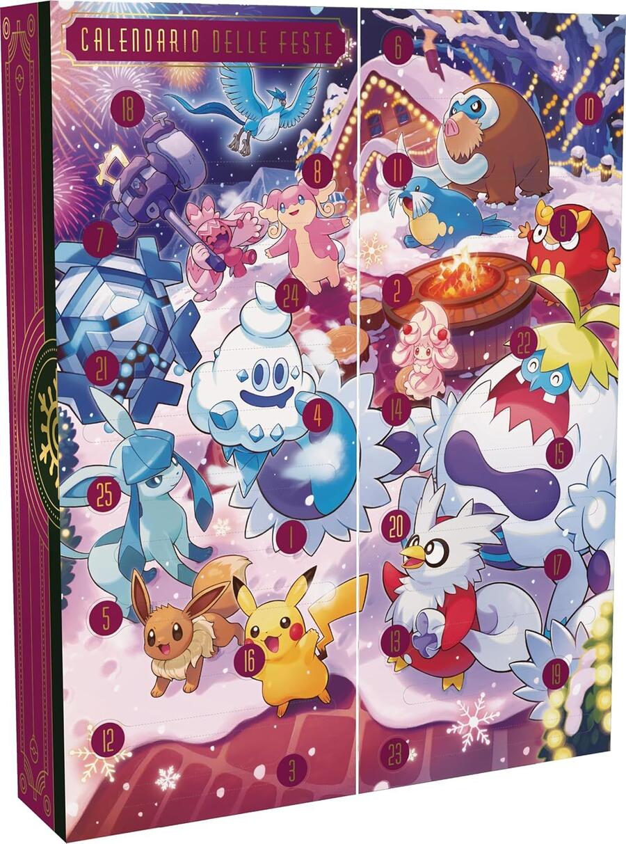 Pokèmon calendario delle feste 25 giorni di sorprese - 10032