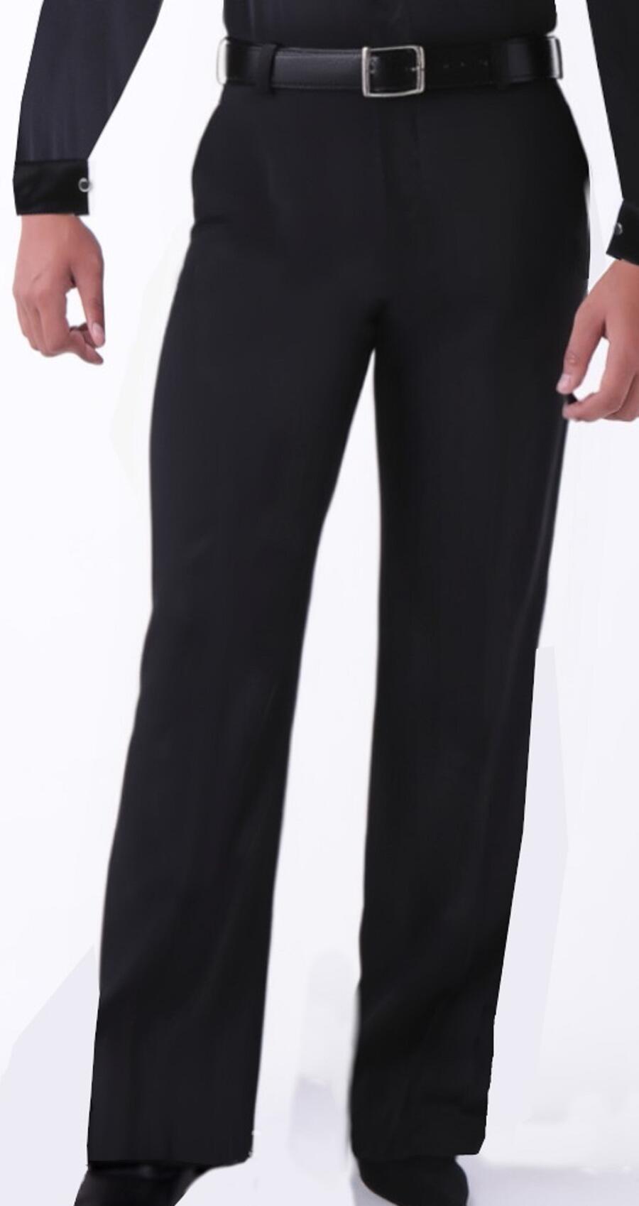 Pantaloni da ballo larghezza media con 2 tasche laterali e senza pences 7-0015U