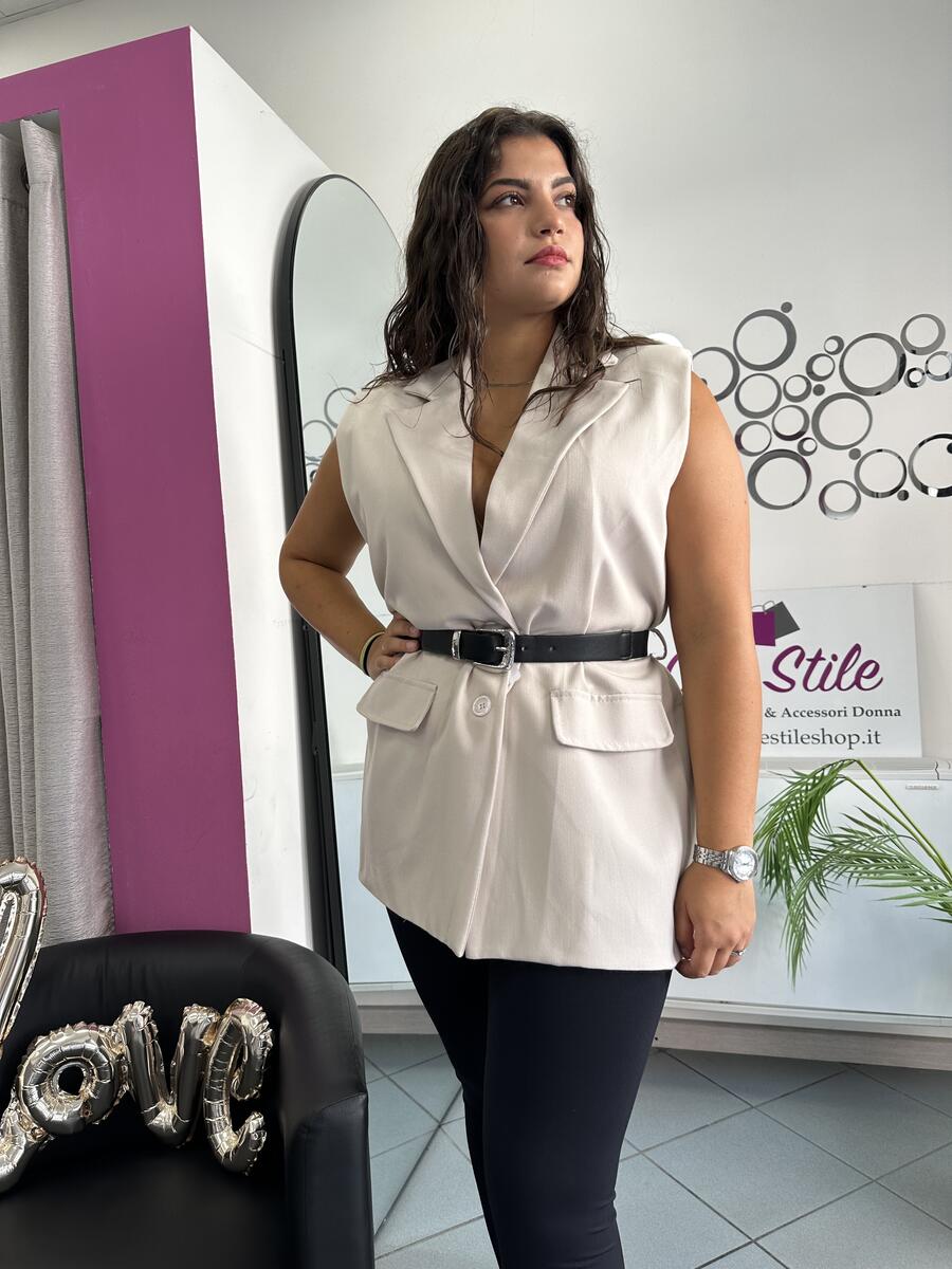 NOVITÀ Maxi gilèt foderato