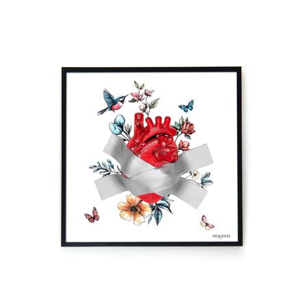 Sequenze - Back to Life – Opera d’Arte  Quadtro 40×40 cm sulla Rinascita e la Resilienza