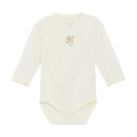 Wrap Body a manica lunga in jersey – Modal & Cotone - Eggnog
