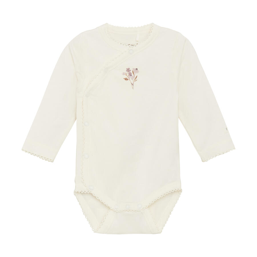 Wrap Body a manica lunga in jersey – Modal & Cotone - Eggnog