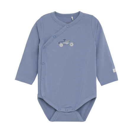 Wrap Body a manica lunga in jersey – Modal & Cotone - Rain Washed