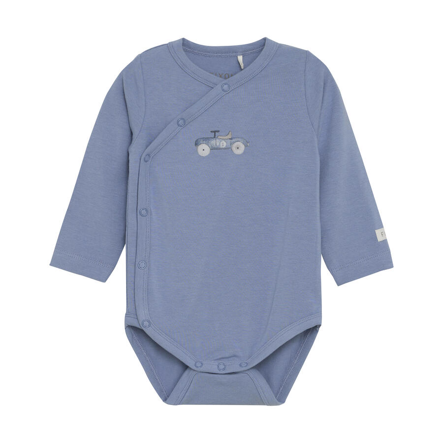 Wrap Body a manica lunga in jersey – Modal & Cotone - Rain Washed