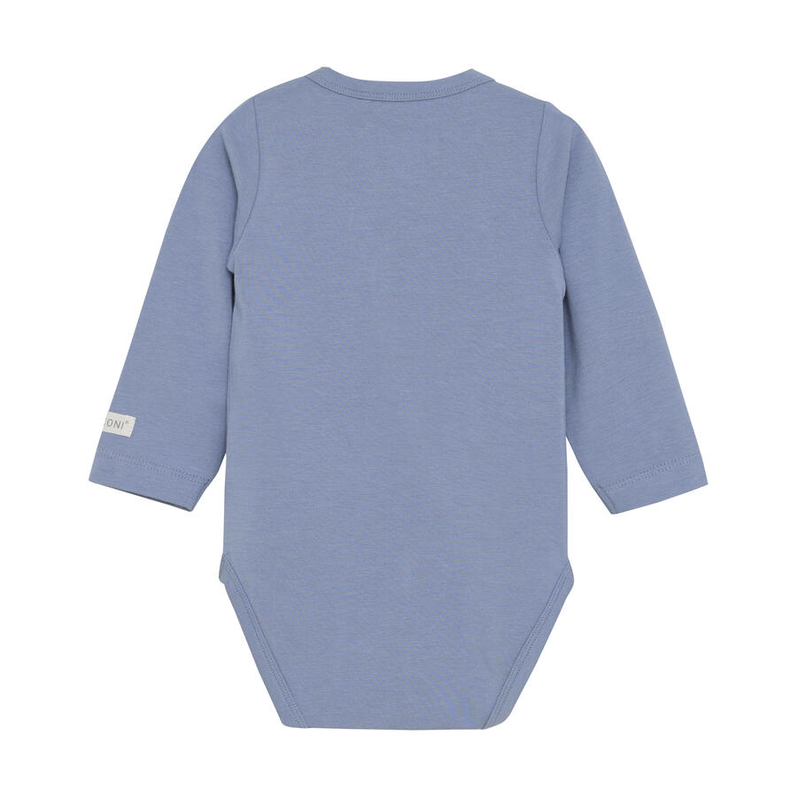 Wrap Body a manica lunga in jersey – Modal & Cotone - Rain Washed