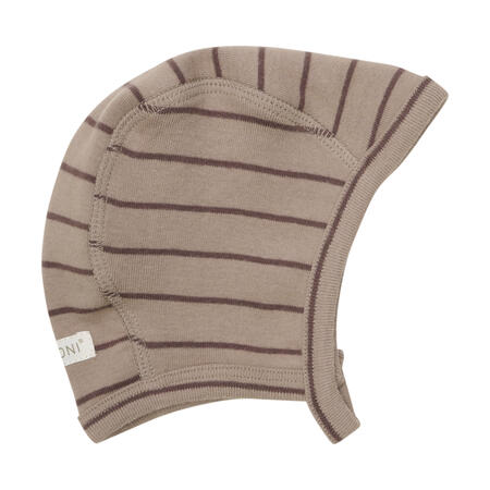 Cappellino Neonato in Cotone Organico – Mocha Meringue