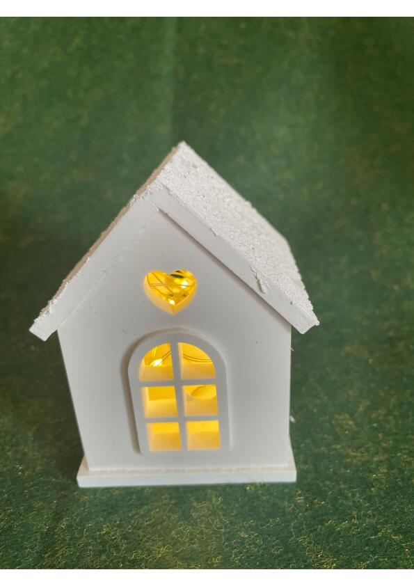 Casetta in polvere di ceramica