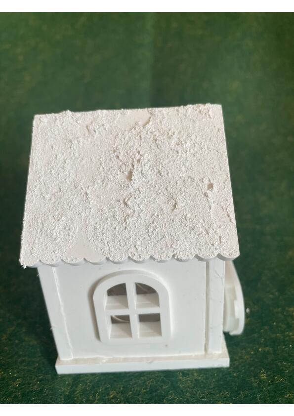 Casetta in polvere di ceramica