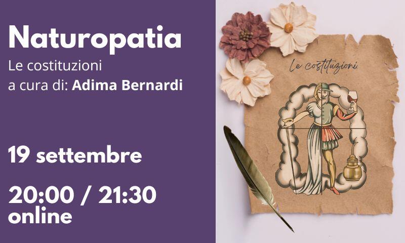 Naturopatia - Le Costituzioni