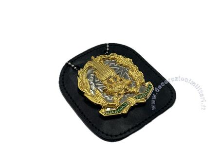 Porta Placca completo di placca Guardia di Finanza - Ascot
