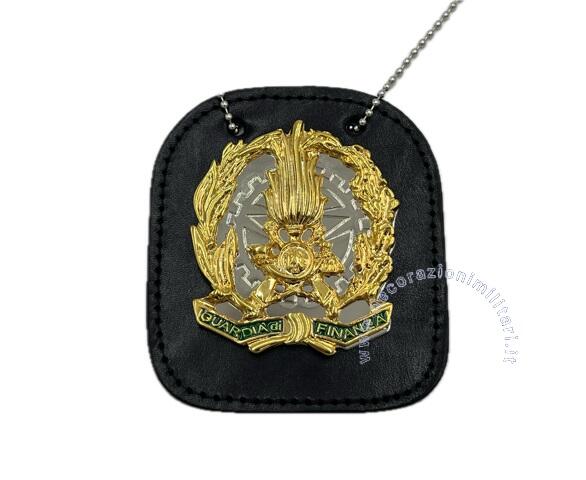 Porta Placca completo di placca Guardia di Finanza - Ascot