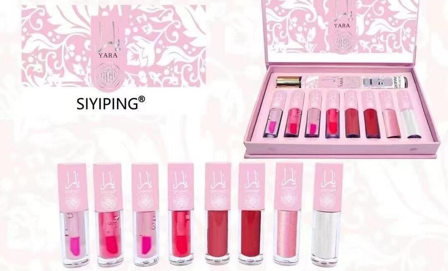 SIYIPING SET DA 8 PEZZI+ PROFUMO YARA
 [Confezione da 4 set]