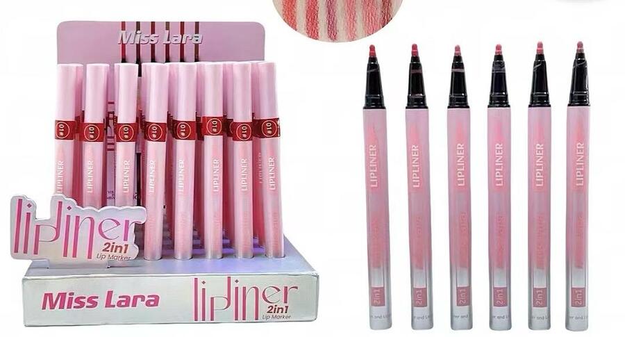 MISS LARA LIPLINER PER LABBRA 
 [Confezione da 48 pezzi]