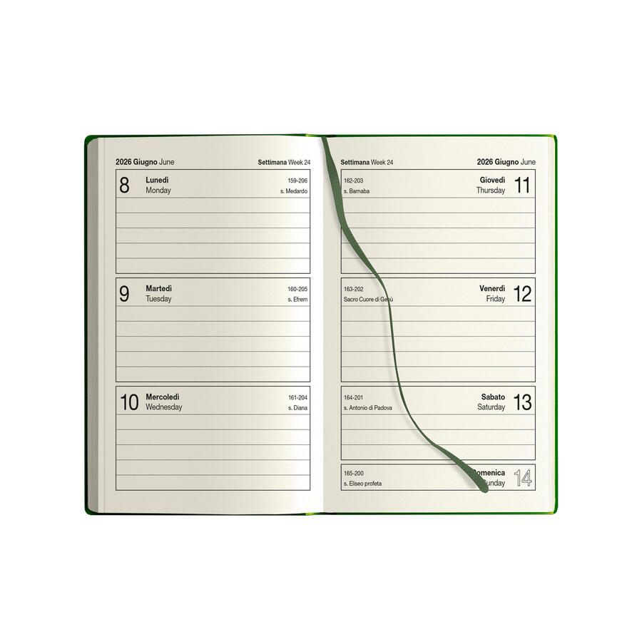 Agendina settimanale 9x14 Personalizzata PB546 da 20 pz