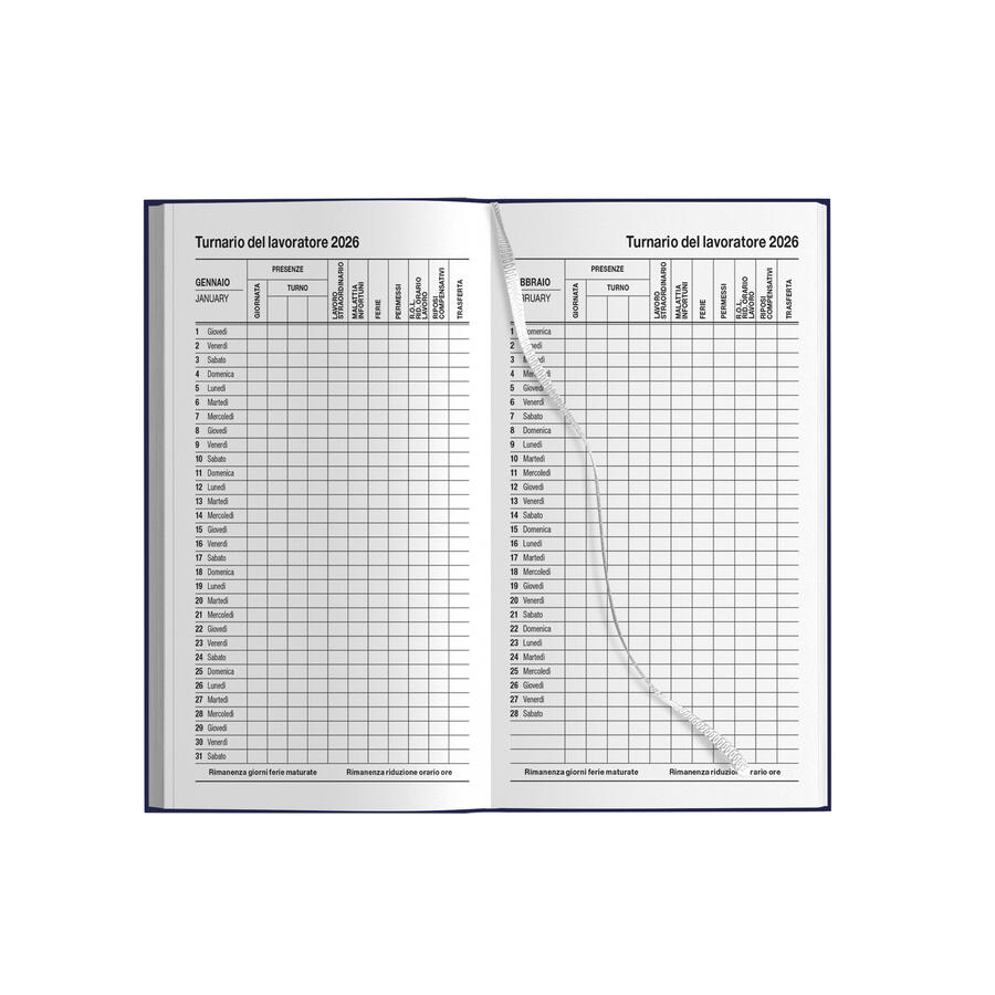 Agendina settimanale 8x15 Personalizzata PB550 da 100 pz