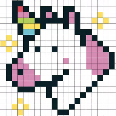 Pixel Art Magnetico - Kawaii