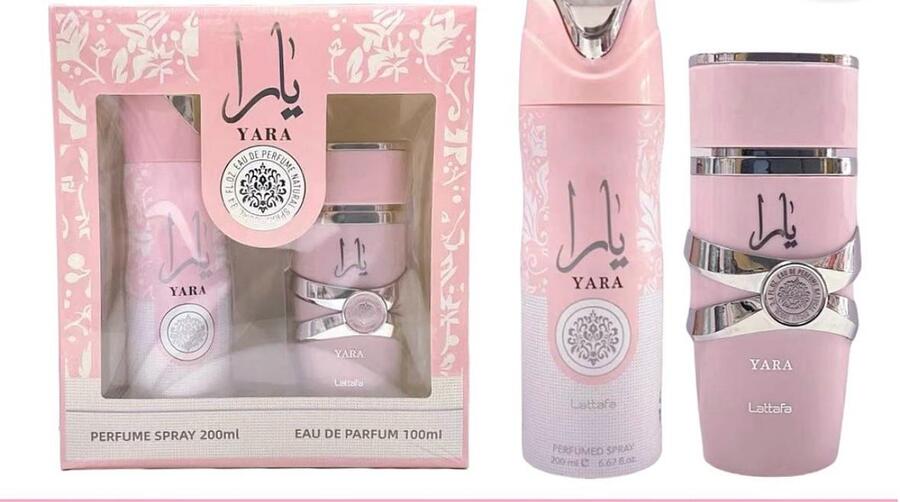 YARA SET CON PROFUMO EDP DA 100 ml + DEO SPRAY 200 ml