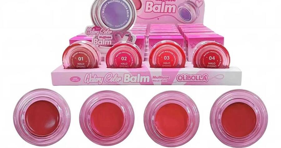 OLIBOLLA WATERY COLOR BALM MULTIUSE
 [Confezione da 24 pezzi]