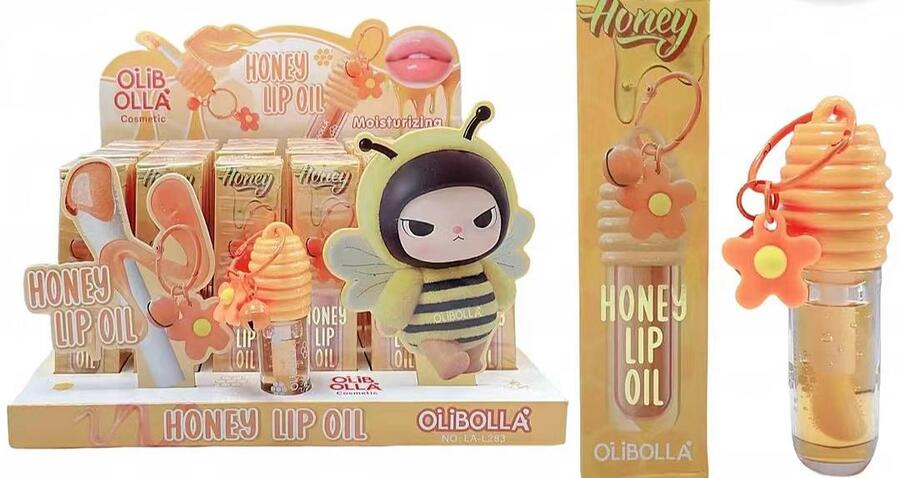 OLIBOLLA HONEY LIP OIL 
 [Confezione da 24 pezzi]
