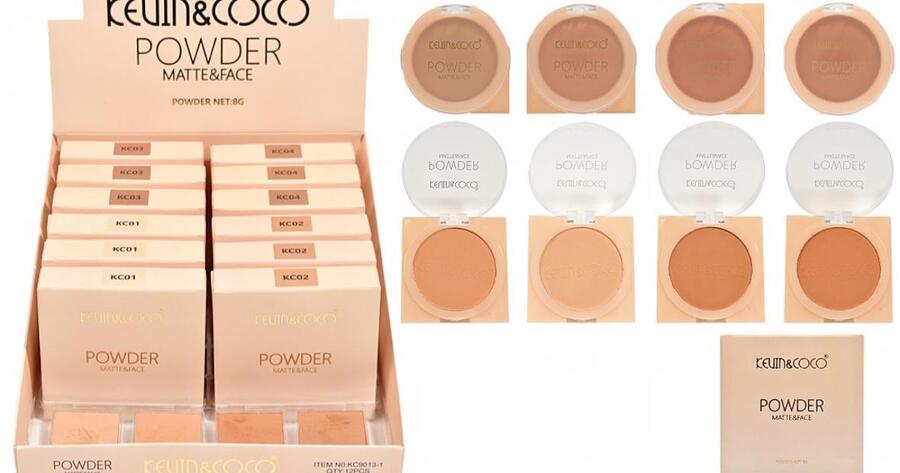 KEVIN & COCO POWDER MATTE & FACE
 [Confezione da 12 pezzi]