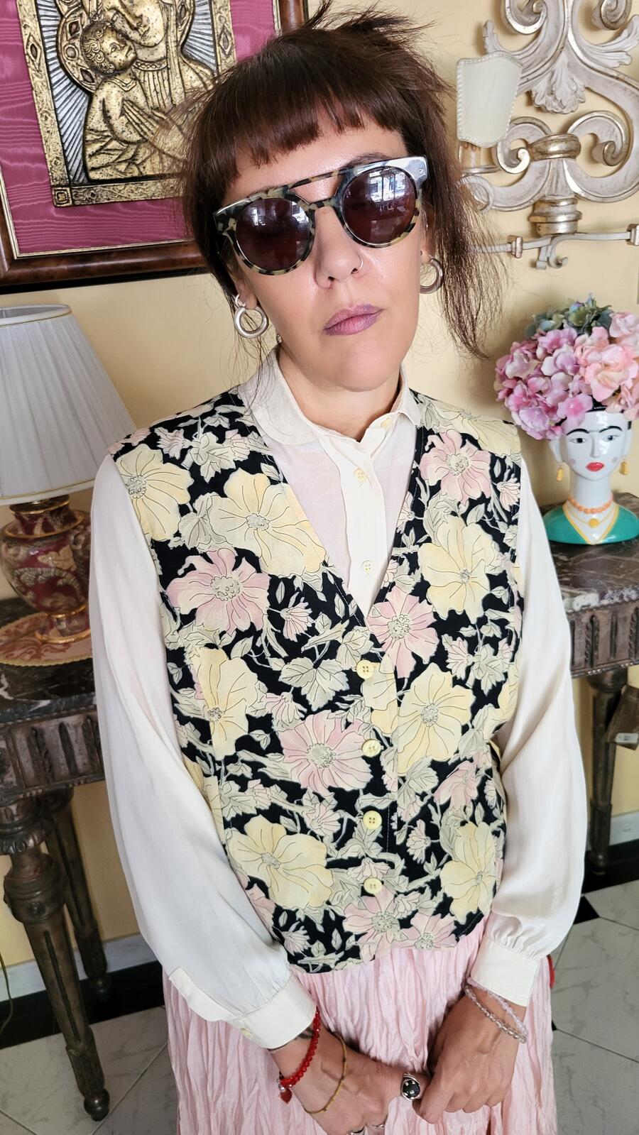 Gilet Floreale 