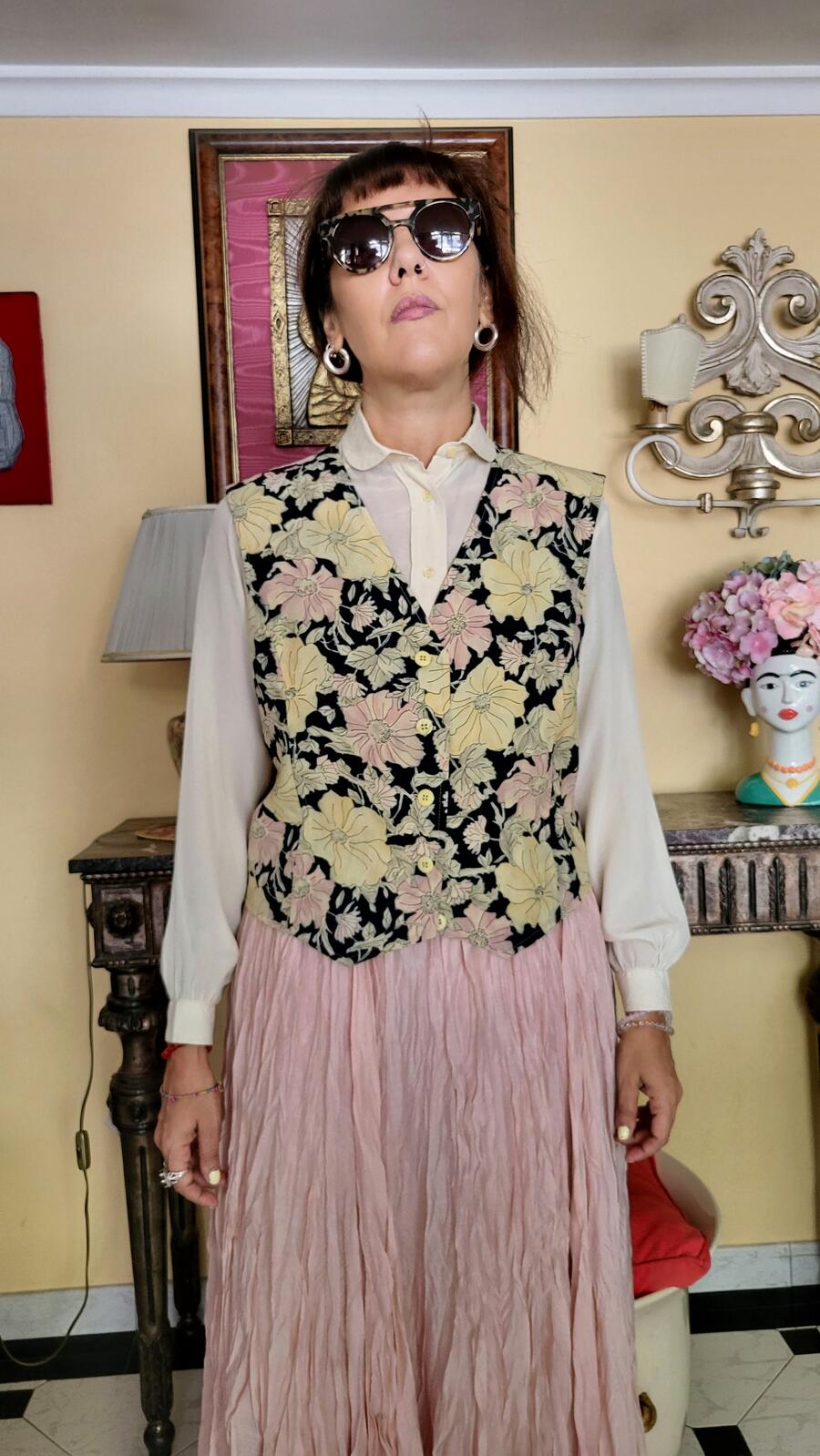 Gilet Floreale 