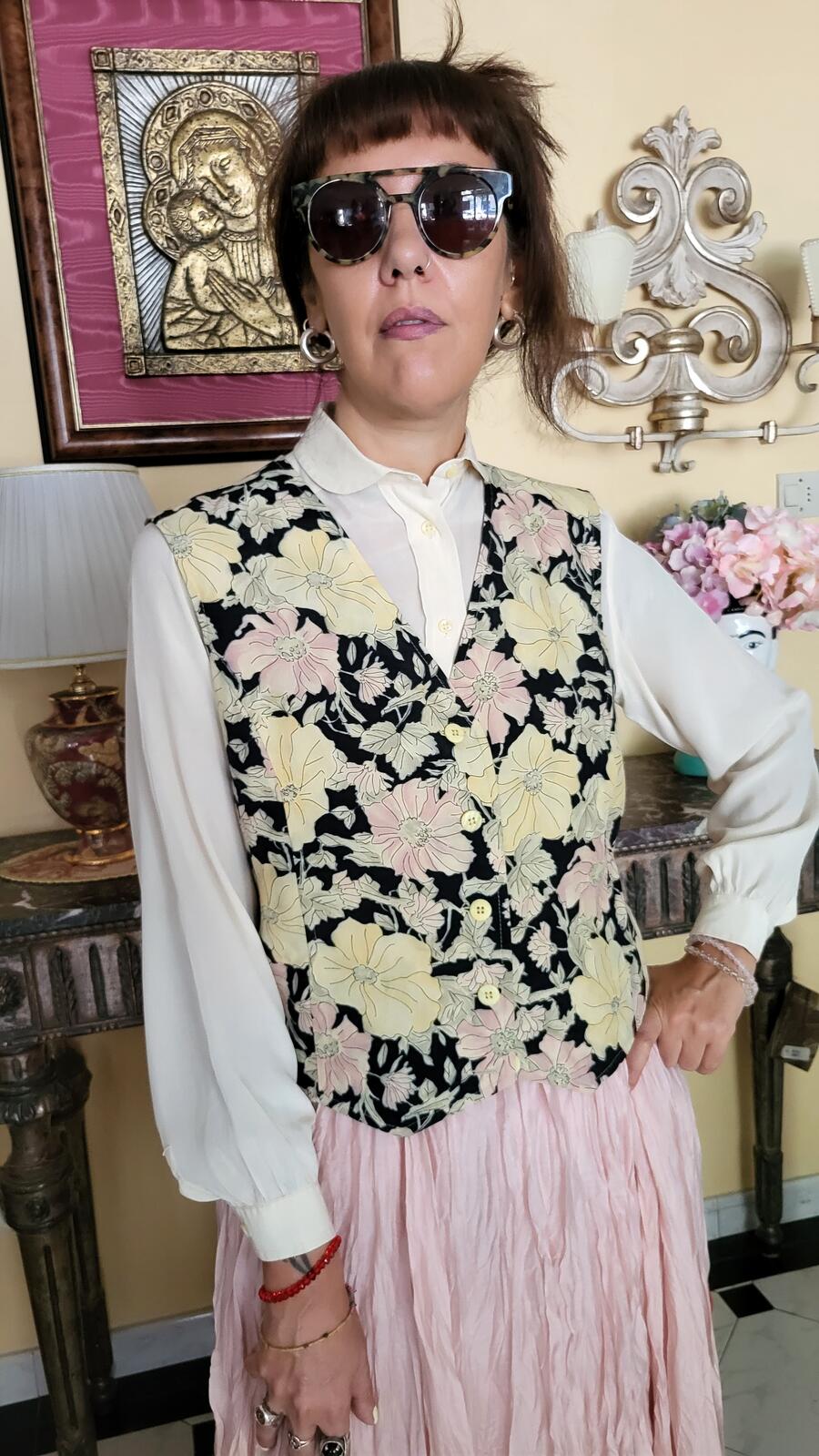 Gilet Floreale 