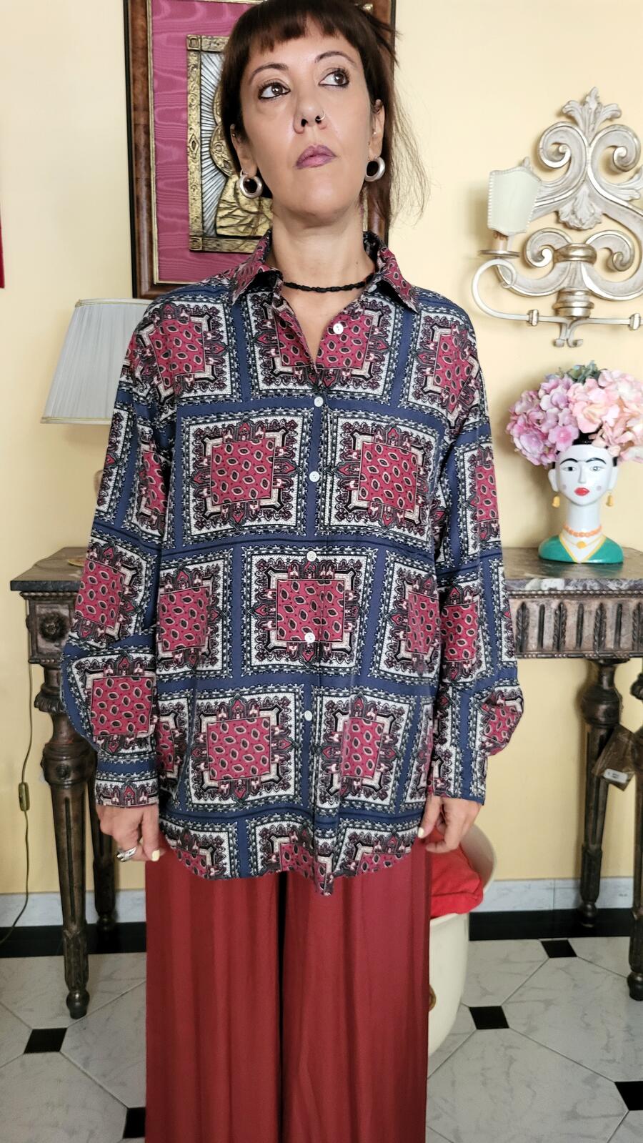Camicia Paisley Bandana 