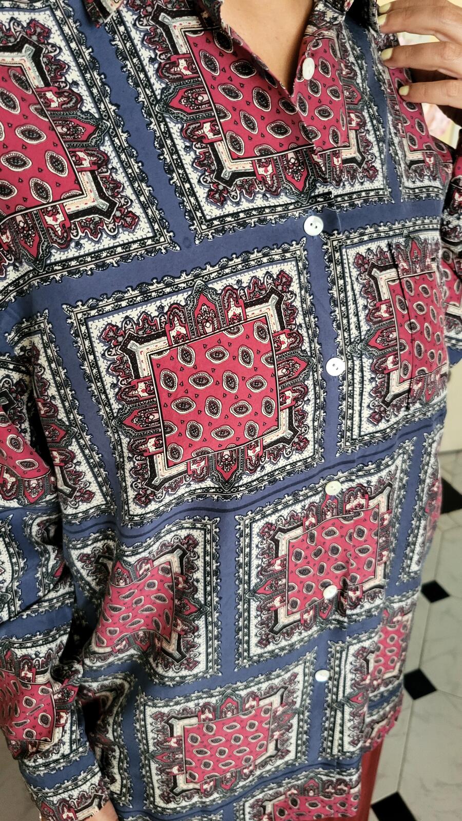 Camicia Paisley Bandana 