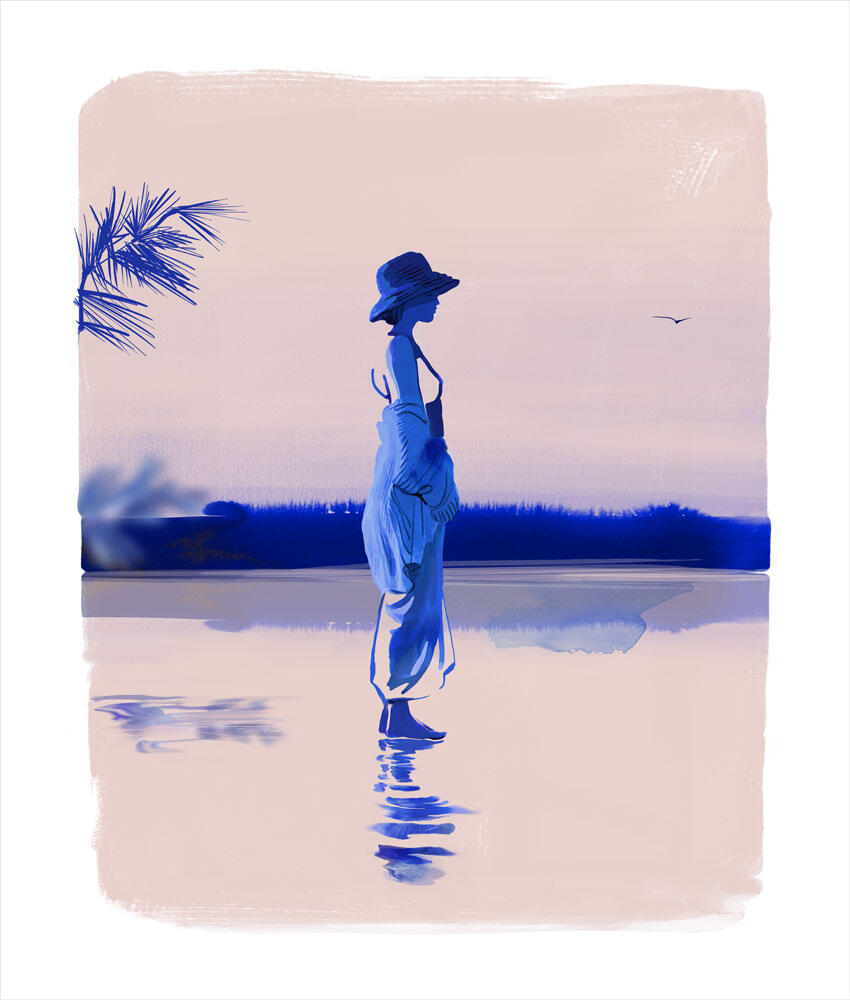 SOPHIE GRIOTTO, DIGIGRAFIA FIRMATA E NUMERATA: L’ENCRE BLEUE