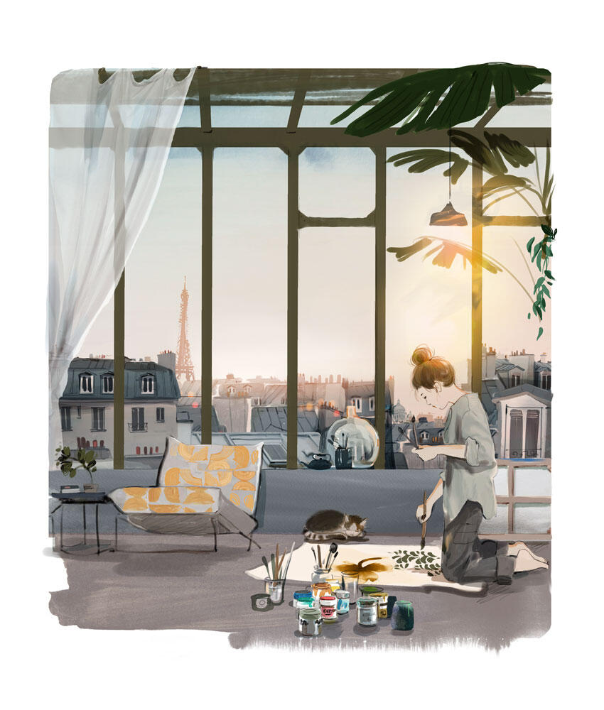 SOPHIE GRIOTTO, DIGIGRAFIA FIRMATA E NUMERATA: L’ARTISTE
