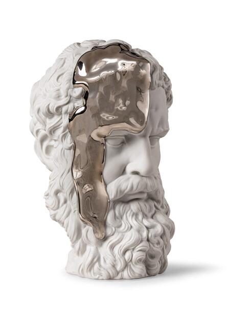 Lladrò Scultura Eternal Fluidity – Pensatore in Porcellana | Arte e Filosofia Contemporanea