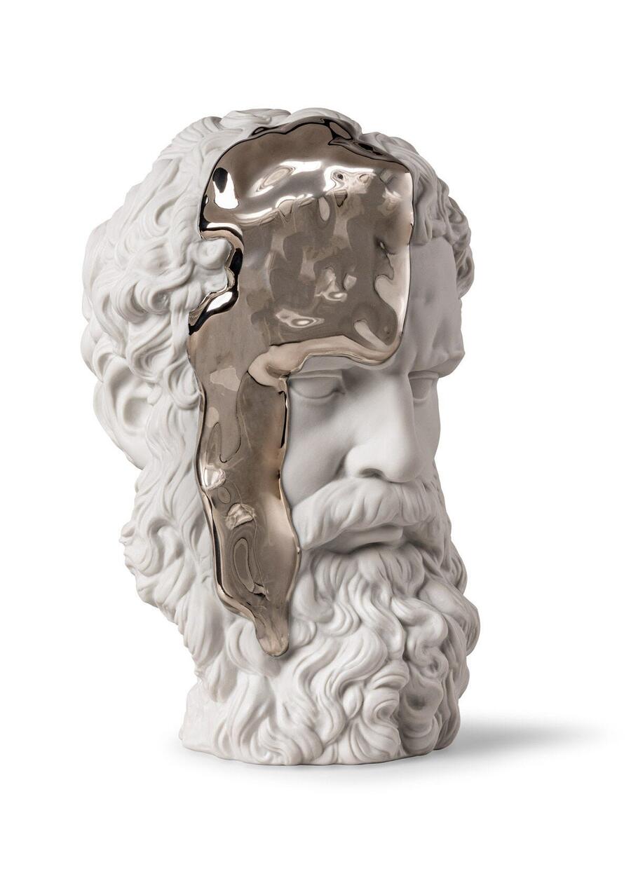 Lladrò Scultura Eternal Fluidity – Pensatore in Porcellana | Arte e Filosofia Contemporanea