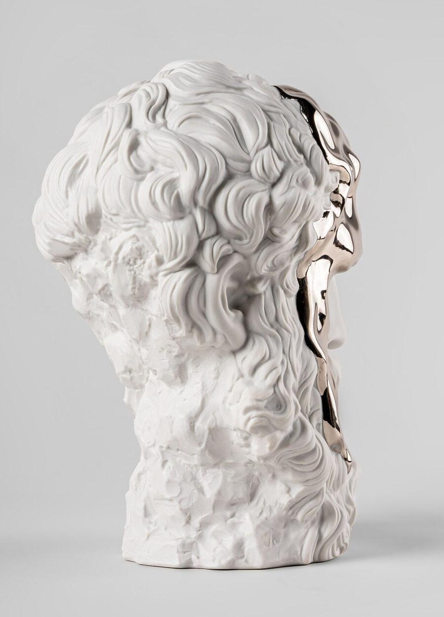 Lladrò Scultura Eternal Fluidity – Pensatore in Porcellana | Arte e Filosofia Contemporanea