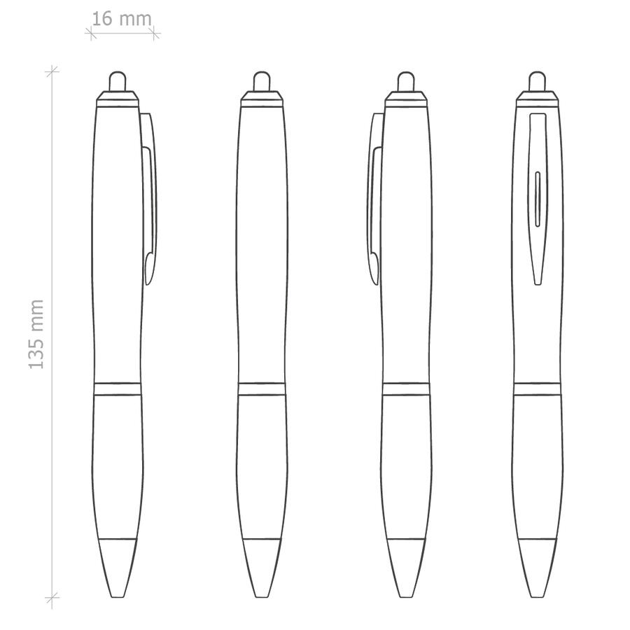 Penna Touch Screen Personalizzata B11170 da 100 pz