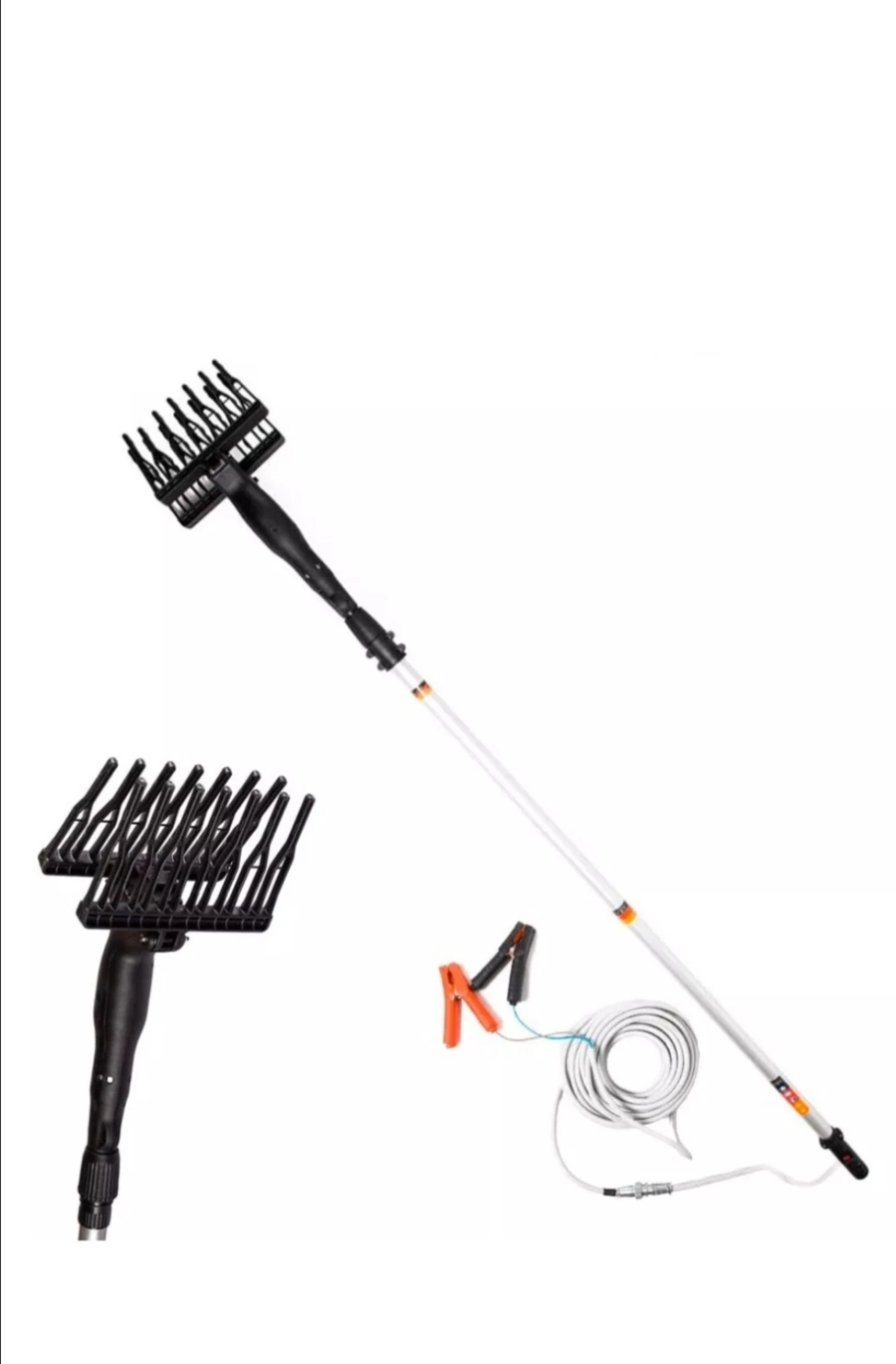 Abbacchiatore Olive Raccogli Scuotiolive Scuotitore Elettrico 3 Metri 12V 400 W