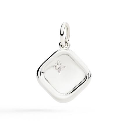 DoDo Ciondolo Sigillo Argento & Diamante 