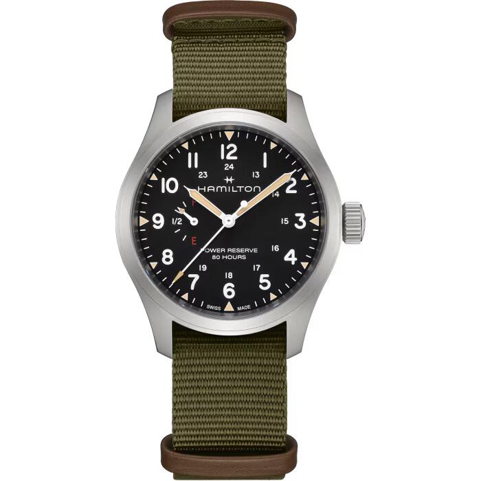 Hamilton KHAKI FIELD MECHANICAL POWER RESERVE  40MM 