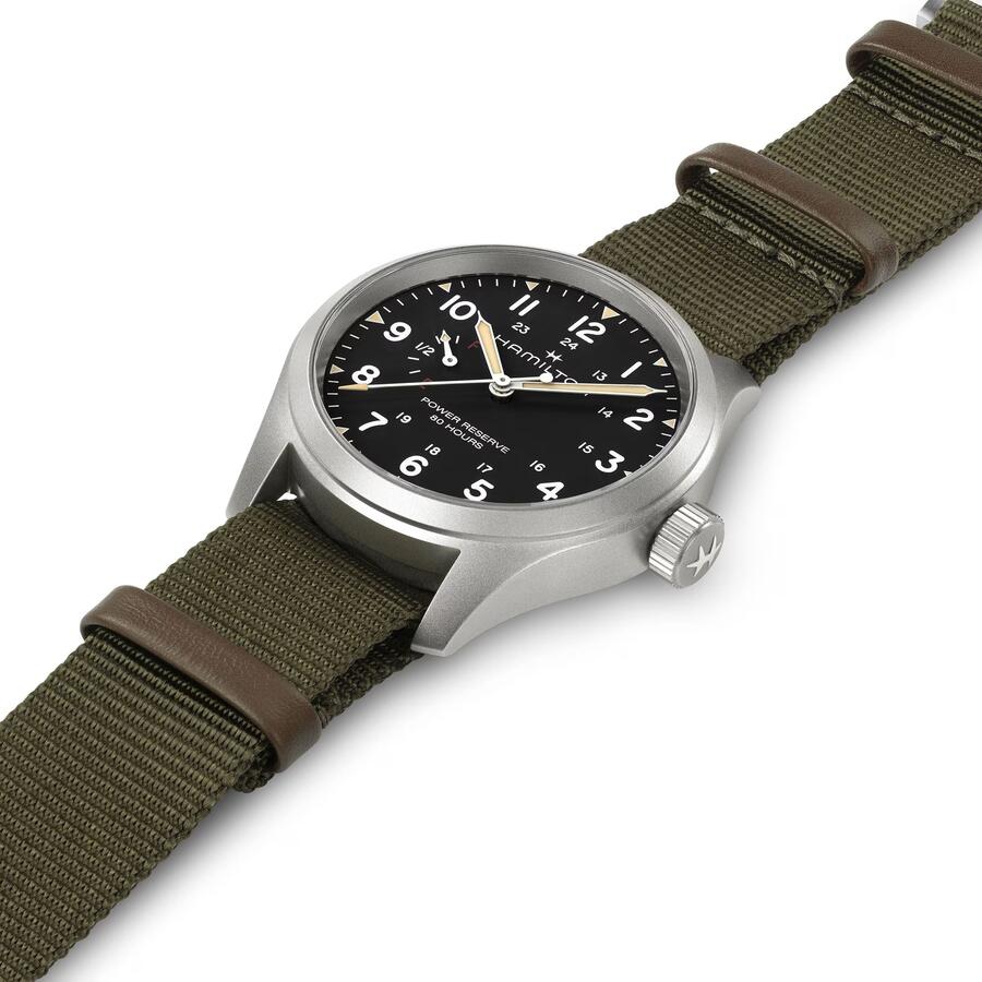 Hamilton KHAKI FIELD MECHANICAL POWER RESERVE  40MM 